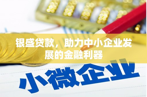 綦江银盛贷款，助力中小企业发展的金融利器